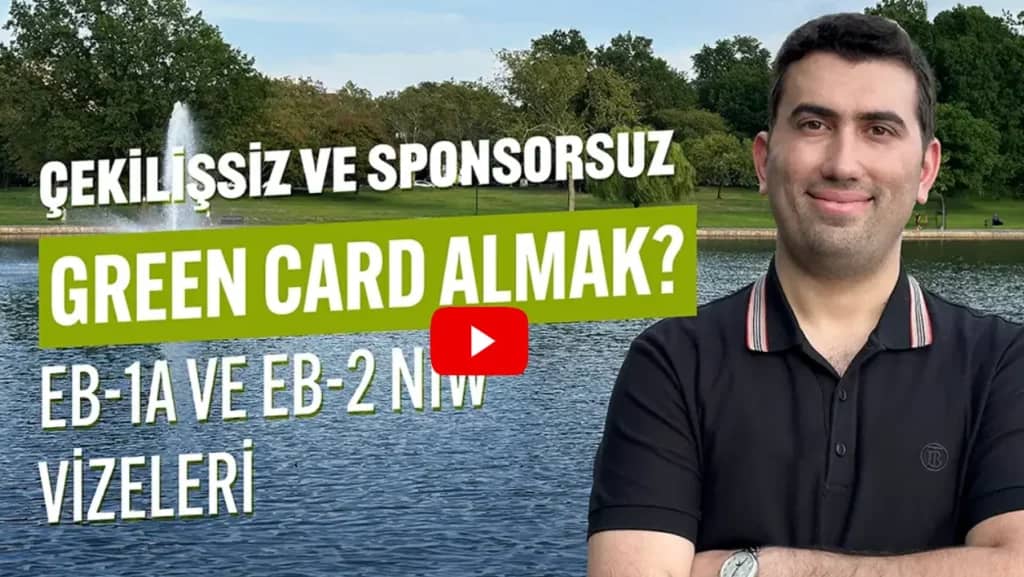 çekilişsiz ve sponsorsuz green card almak? eb-1a ve rb-2 niw vizeleri youtube