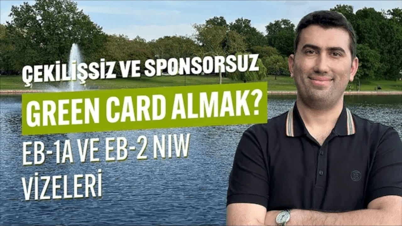 Amerika’da Çekilişsiz ve Sponsorsuz Green Card Alma Yolları