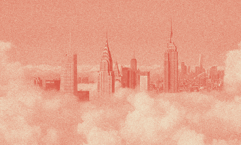 A landscape view of New York City.