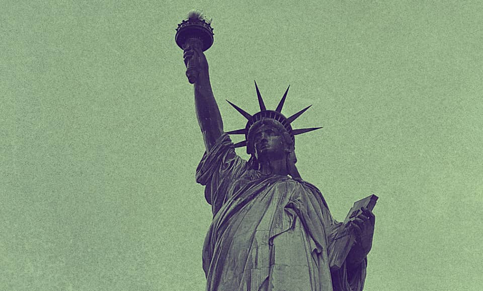 Statue of liberty.