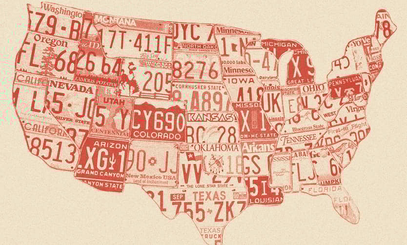 Amerika eyaletleri haritası