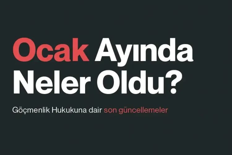 Ocak Ayı Haber Bülteni