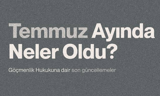 Temmuz Ayı Haber Bülteni Yazısı Görseli