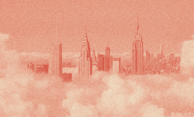 A landscape view of New York City.