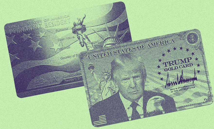 Trump'ın Gold Card'ı.