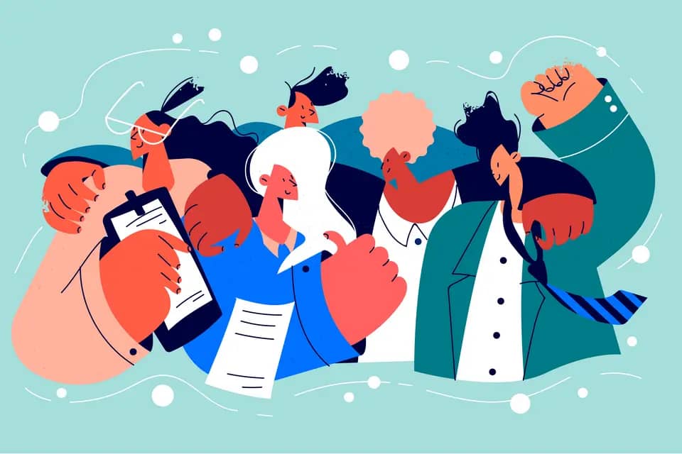 illustration of people