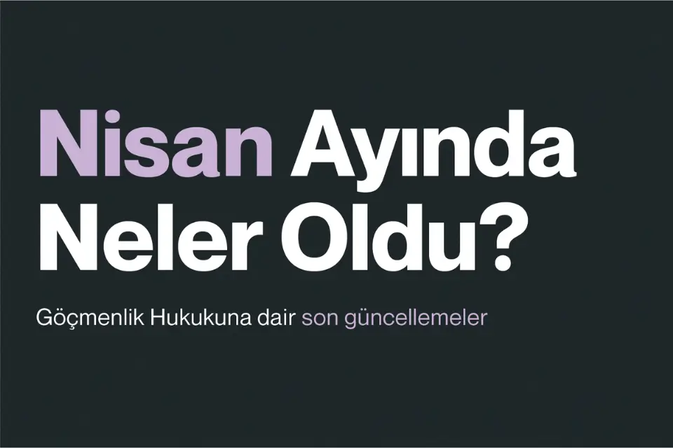 Nisan Ayı Haber Bülteni